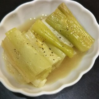 白ネギのコンソメ煮